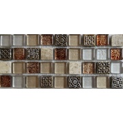 Мозаика Bars Crystal Смеси с декорами HSO 994
